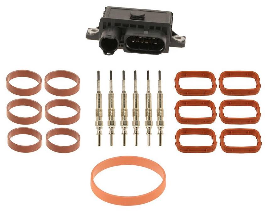 BMW Diesel Glow Plug Kit 12237807277 - eEuroparts Kit 3084296KIT